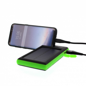 Baterie externa incarcare solara, 20000mAh 2.0A