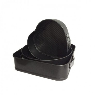 Set 3 forme cu baza detasabila pentru torturi/prajituri teleMAG