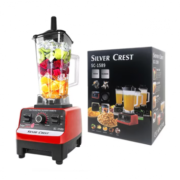Blender de bucatarie profesional, Silver Crest, SC-1589, 4500W, 2 L