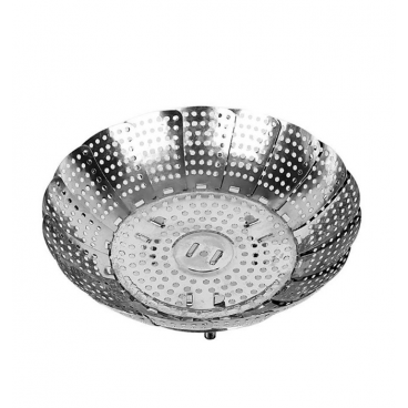 Sită din inox pentru gătit la aburi