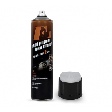 Spuma Pentru Curatat Tapiterie, Bord, Caroserie, Exterior, Multi - Purpose Foam Cleaner, 650 ml, cu Perie