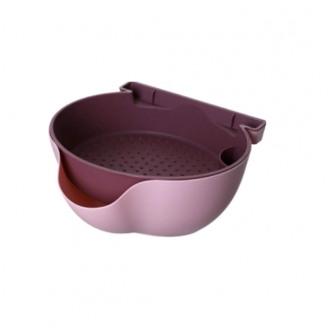Bol de plastic si strecuratoare, multifunctional 2 in 1, diverse intrebuintari