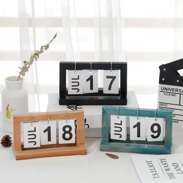 Suport calendar din lemn teleMAG