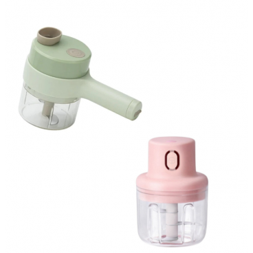 1 + 1 PROMO - Tocator si maruntitor electric pentru alimente si legume + Mini tocator, Alimente, electric, USB ,250m