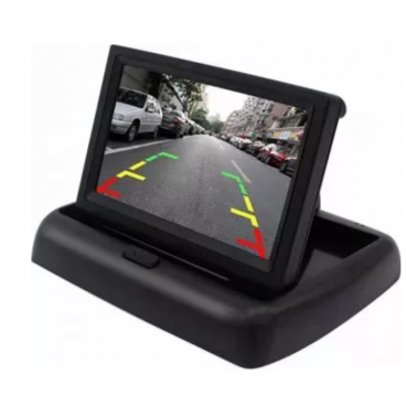 Monitor pliabil TFT LCD pentru mersul cu spatele, 4.3 Inch