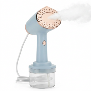 Aparat Portabil De Calcat Cu Abur | Rezervor 200 ml | Incalzire Rapida | Pentru Haine, Perdele Si Textile | Compact Pentru Calatorii