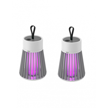 1 + 1 PROMO - Lampa electrica anti tantari cu UV, MRG MBG002, silentioasa