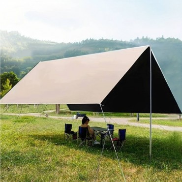 Cort Umbra Impermeabil | Protectie UV UPF 50+ | PU 3000+ | Oxford 210D | 2 Stalpi Metalici | 3x3 si 3x5