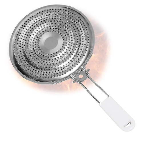 Difuzor flacara pentru aragaz, inel metal, pad de izolare, imprastietor de flacara