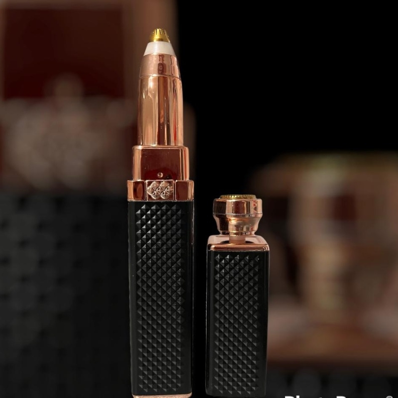 Epilator facial si sprancene, 2 in 1, cu Led si incarcare USB