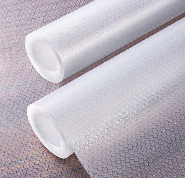 1 + 1 GRATIS - Folie antialunecare sertar, EVA Protective Mat, material impermeabil, 45 x 150 CM