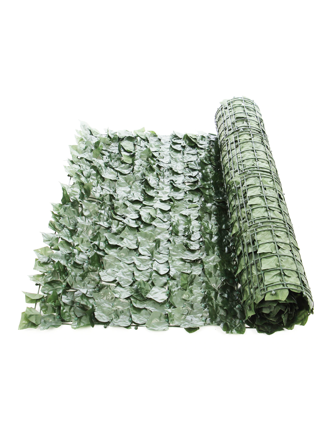 Gard artificial verde cu frunze, 300x100cm, protectie impotriva vantului si a razelor solare