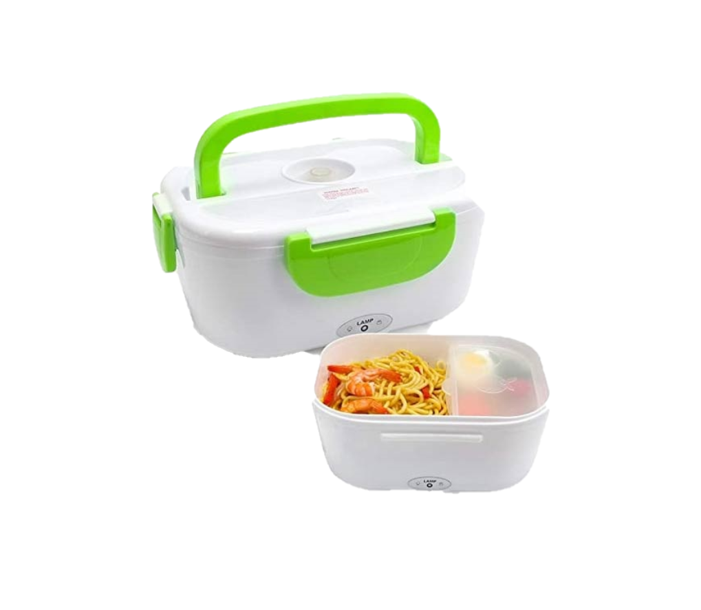 Cutie electrică pentru prânz, cu preîncălzire verde Aden 