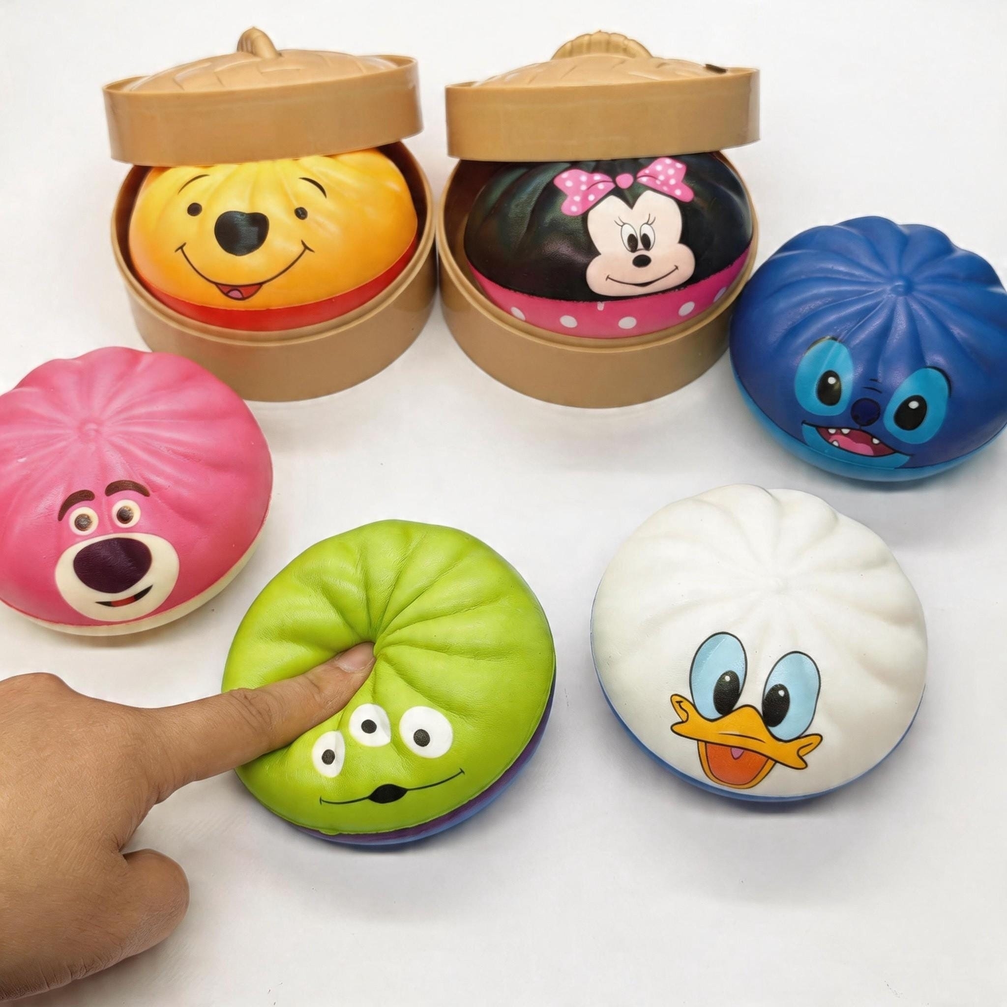 Jucarie squishy Anti-Stres | 6 Personaje Disney | Copii 3+