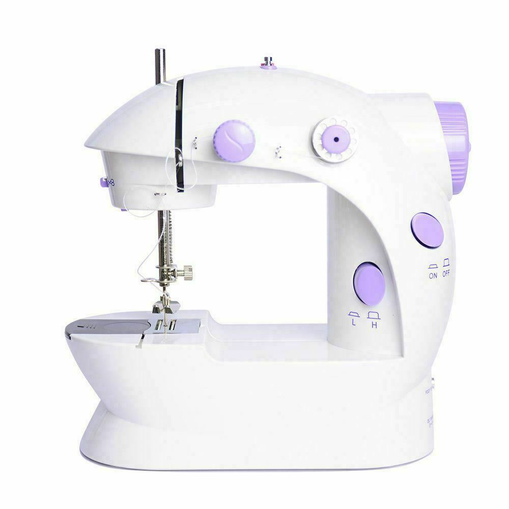 Mini masina de cusut, portabila, iluminare si design ergonomic Aden