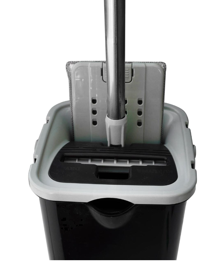 Mop profesional cu doua compartimente de spalare si uscare