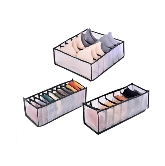 Organizator pentru dulap compus din 3 piese