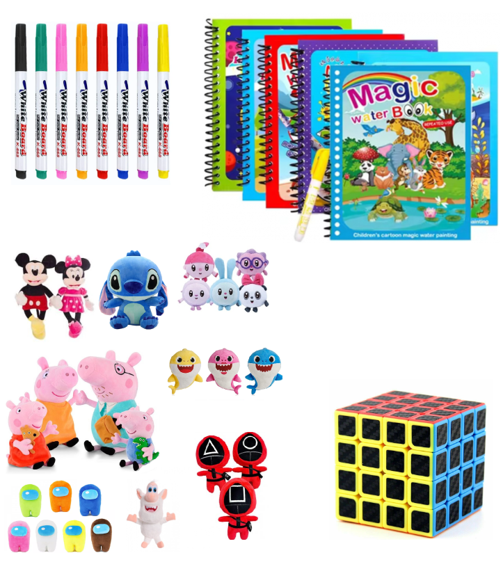 Pachet Surpriza Copii - Set 4 jucarii interactive 