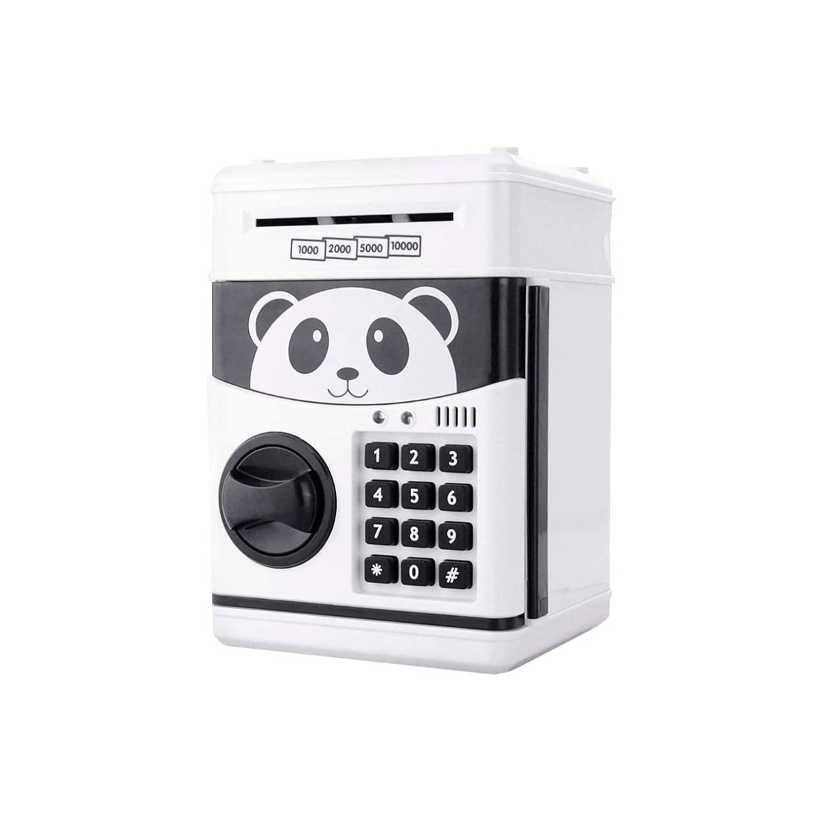 Pusculita pentru copii, cu functie ATM, cod pin si seif, divesre modele