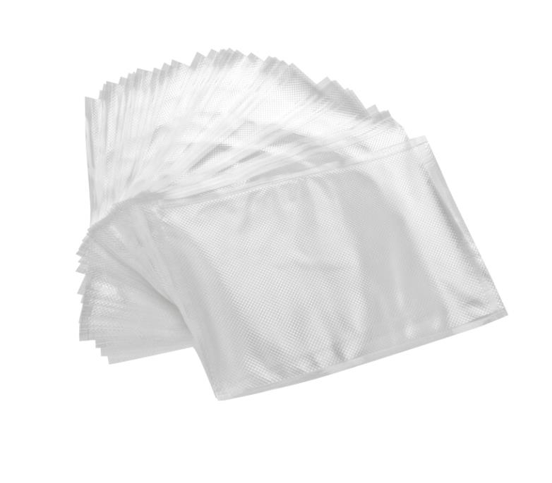 Set 100 pungi pentru vidat, gofrate 15x20 cm Aden
