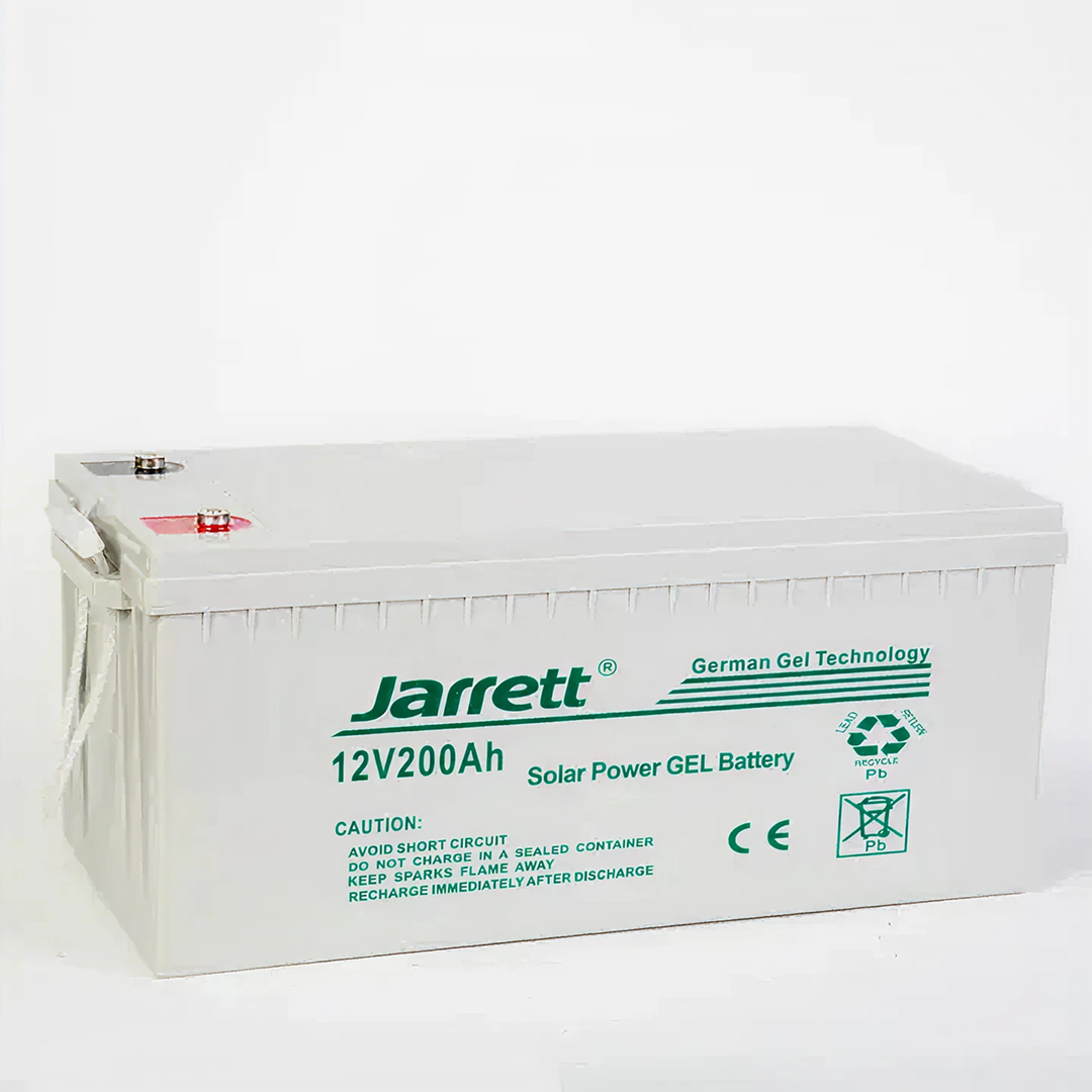 Acumulator solar gel Jarrett 12V 200Ah | baterie panouri fotovoltaice | deep cycle | durata lunga viata | 7STAR