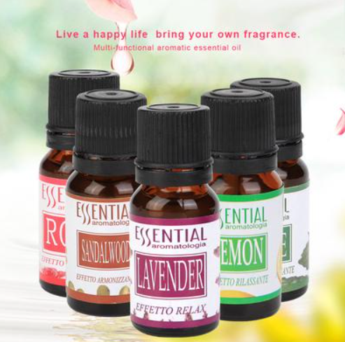 set 6 x 10 ml uleiuri esentiale aer Relaxare Fragrancing,  pentru parfum Purificator si Umidificator si SPA