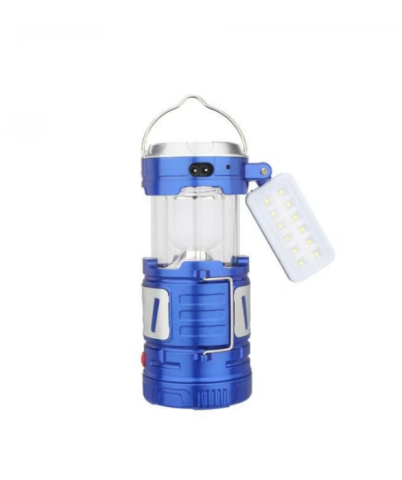 Lanterna & Felinar 2 in 1 LED pentru camping , cu incarcare solara/priza , interfata USB