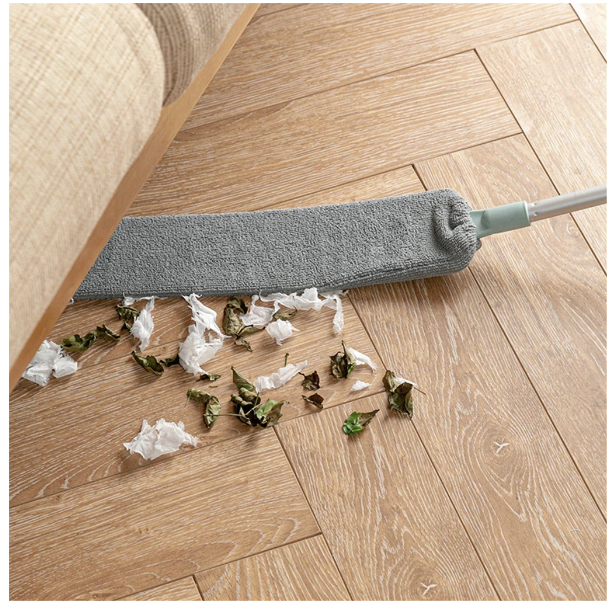 Mop foarte flexibil Microfibra, cu extindere prin insurubare