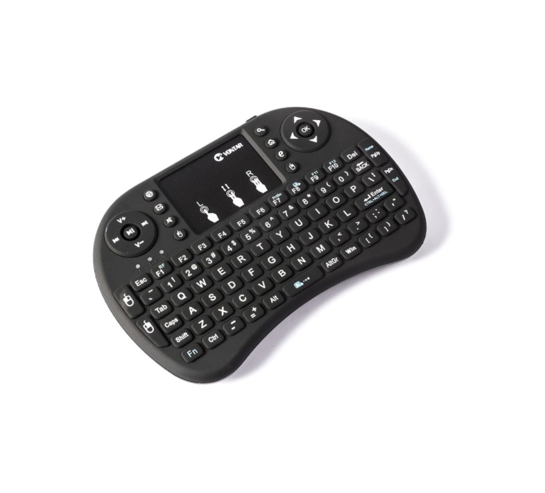Mini tastatura rii i8+ wireless 2,4 gh cu touchpad  Aden